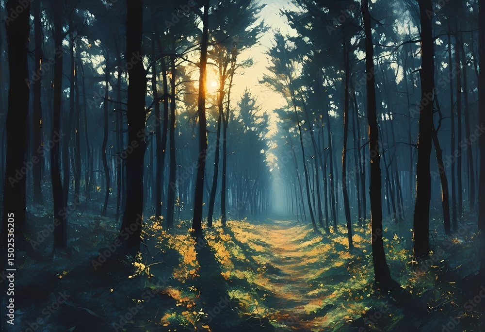 Fototapeta premium forest 