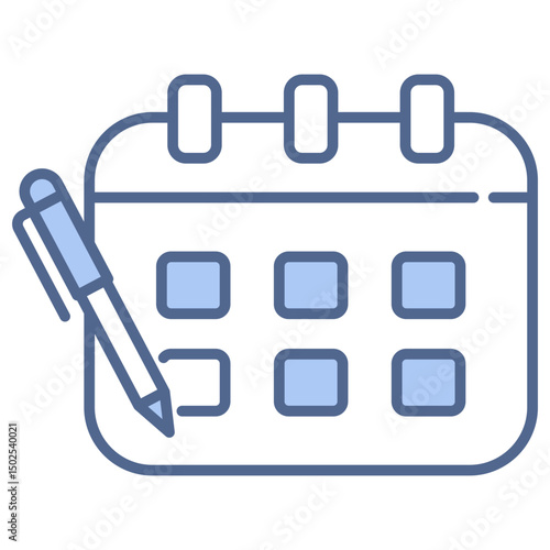 Calendar Blue Icon