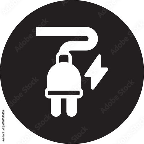 plug glyph icon