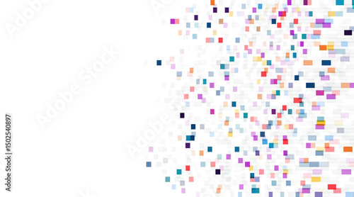 Dna test infographic. Genome sequence map.
