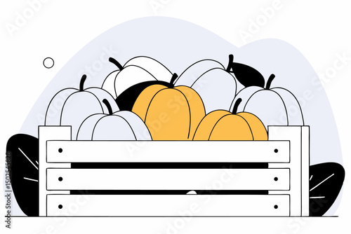 Ripe delicious juicy apples displayed in a wooden crate with high resolution, suitable for healthy eating campaigns, recipe books, food packaging, and nature-inspired visuals.