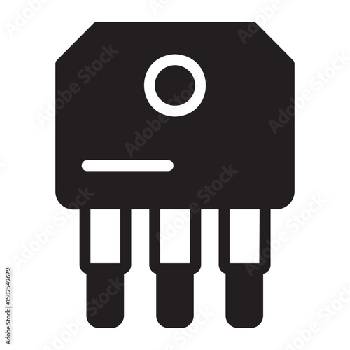 electrical component glyph icon