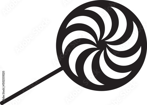candy vector design mono color