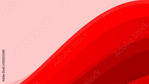 Minimal abstract red backdrop for social media posts, headers