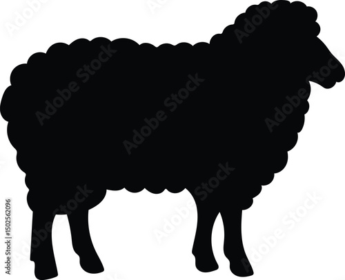Black Goat Silhouette