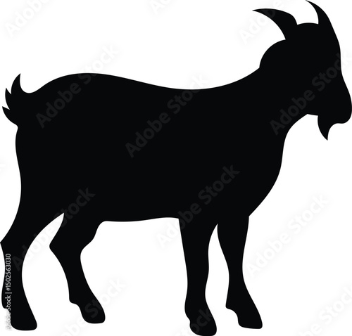 Black Goat Silhouette