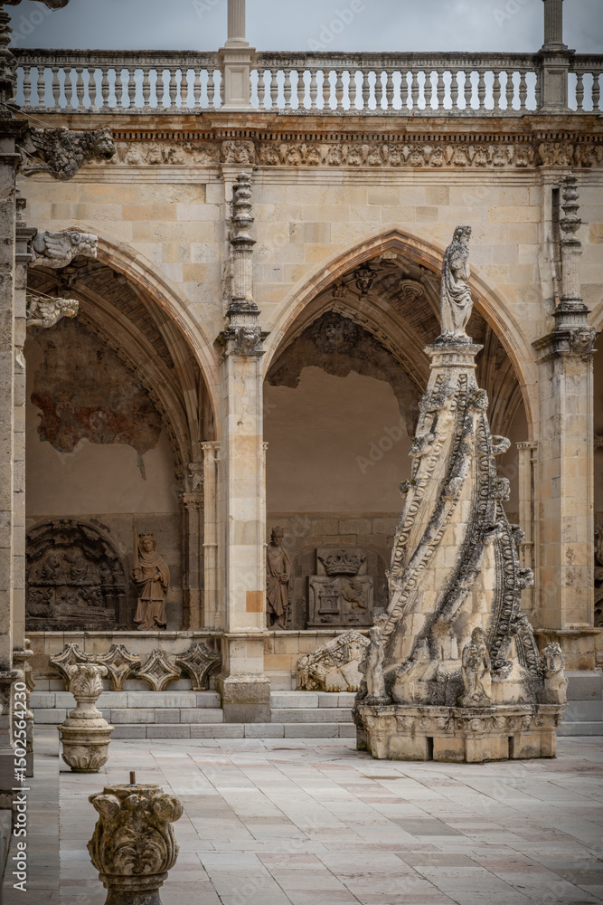 Obraz premium catedral gotica de Leon Castilla España ejemplo de estilo gotico Esapñol 