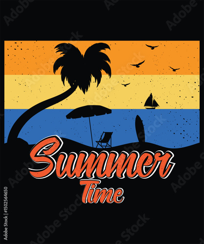 Summer Time Graphic Design