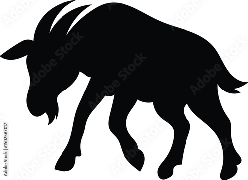 Black Goat Silhouette