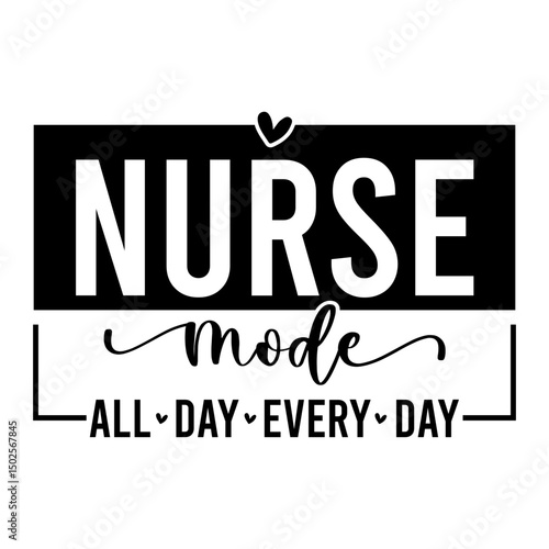 Nurse SVG PNG Shirt Design