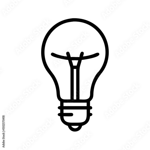 Icon of a Light Bulb