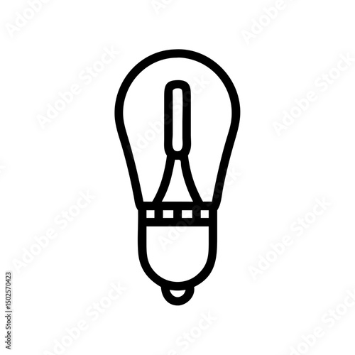 Icon of a Light Bulb