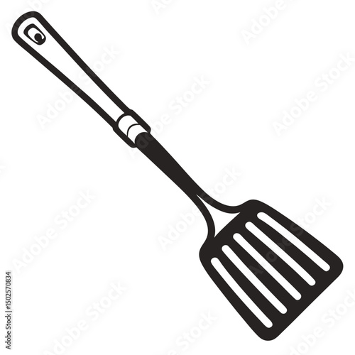 Kitchen Spatula Illustration