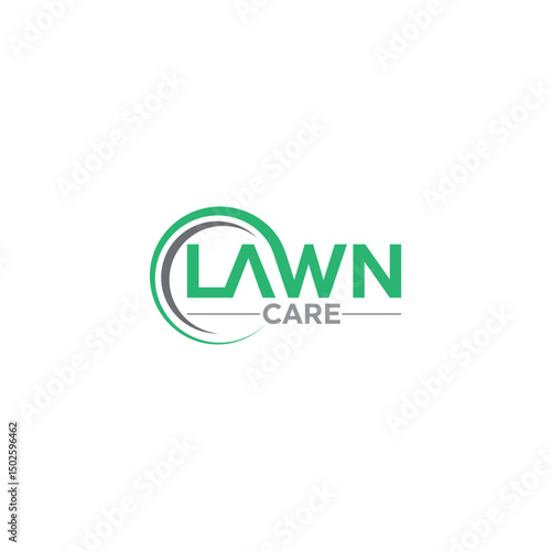 Lawn care logo design, lawn mower services, Landscapes and Yard Maintenance service