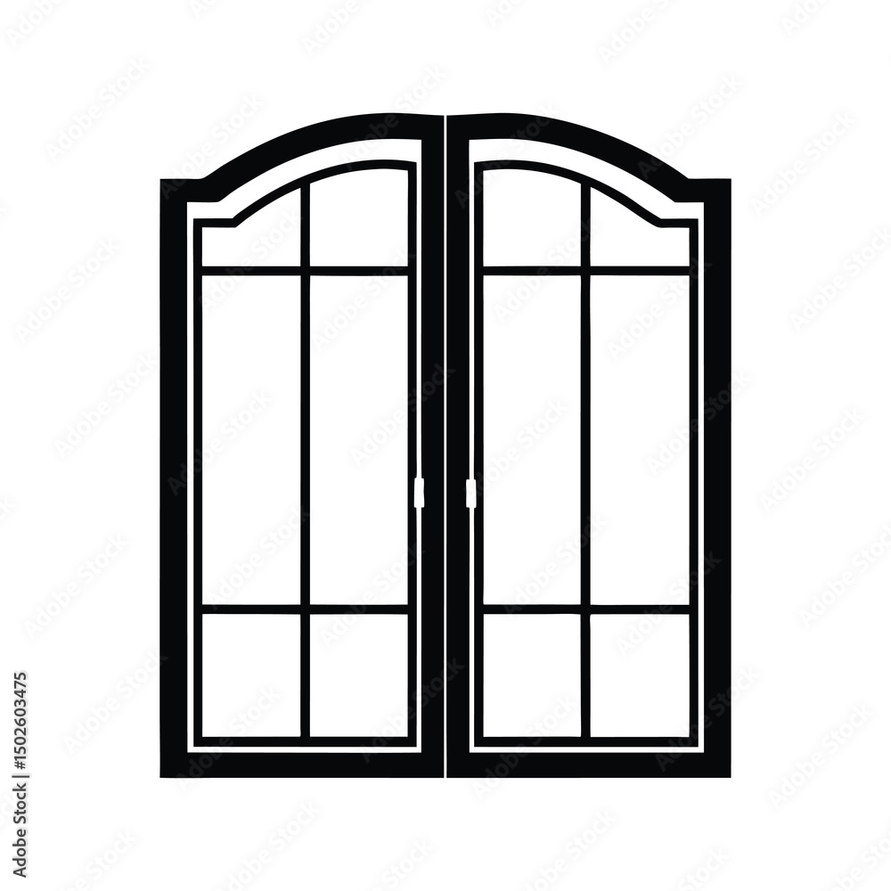 window on white background window on white background