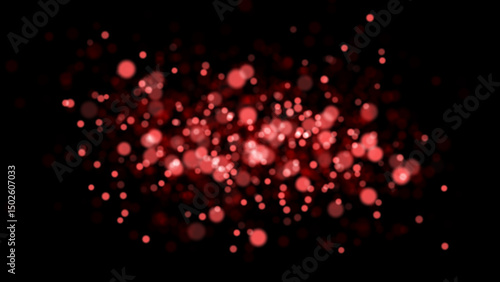 Merry Christmas Text Animation with Bokeh Background, Sparkles & Holiday Lights - Festive Christmas Wishes, Bokeh Effect, Holiday Greetings, Christmas Celebration, Xmas Video Animation 4K.