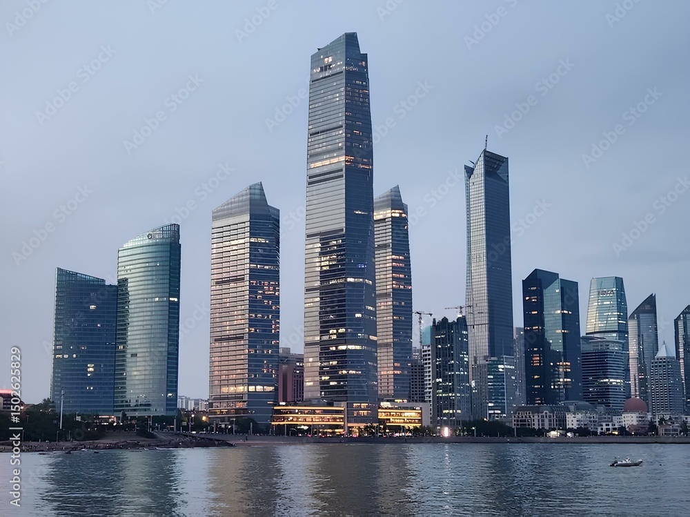 Fototapeta premium city skyline