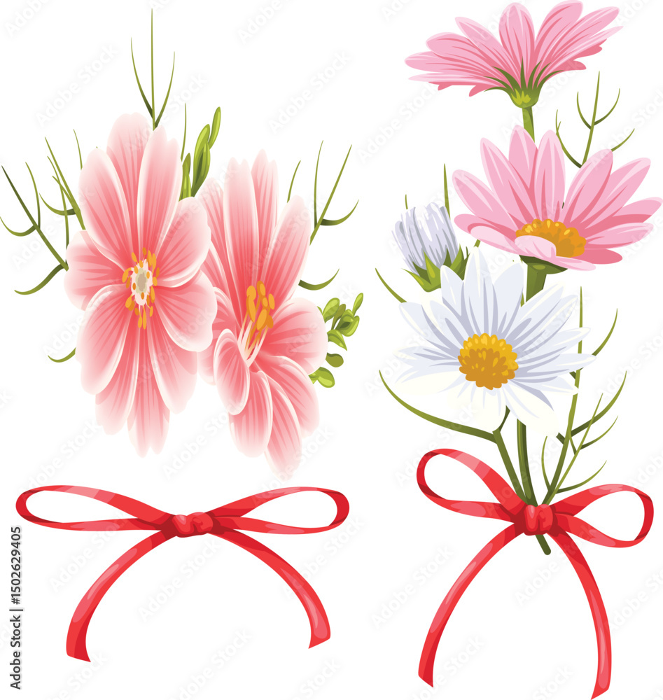 Obraz premium vector illustration of a flower
