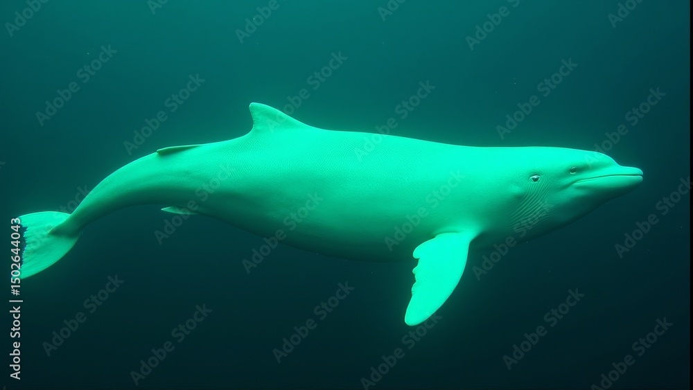 Obraz premium dolphin in the water