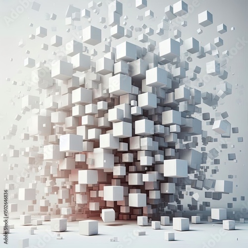 Exploding White Cubes and Network Connections in Abstract Space