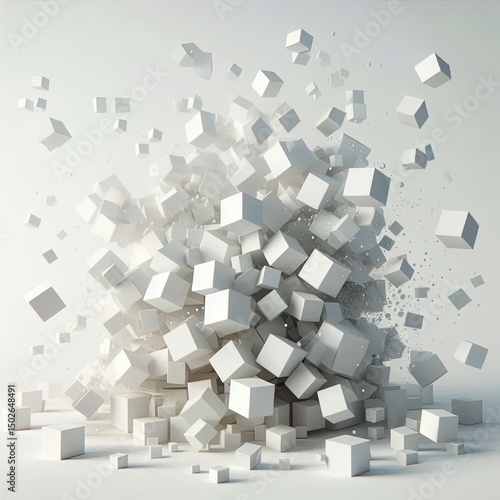 Exploding White Cubes and Network Connections in Abstract Space