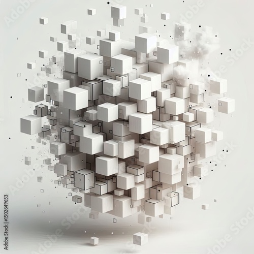 Exploding White Cubes and Network Connections in Abstract Space