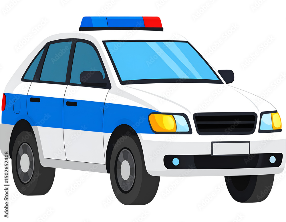 Police car illustration (1) Police car illustration (1)