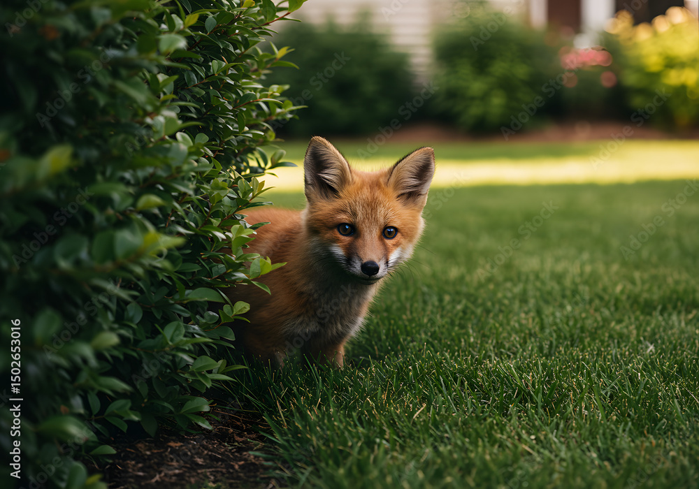 Fototapeta premium Fox in forest