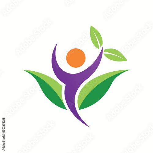 herbals medical logo design
