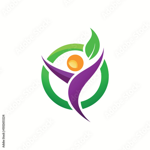 herbals medical logo design