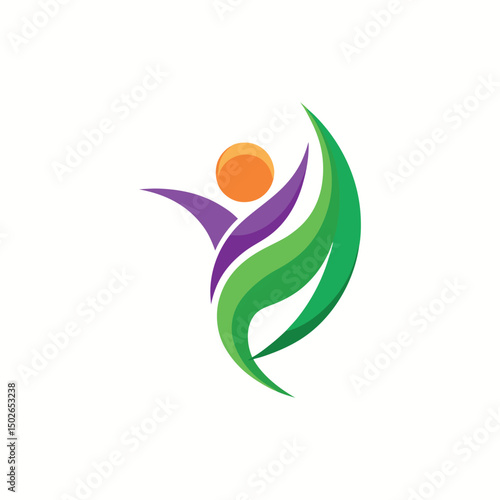herbals medical logo design