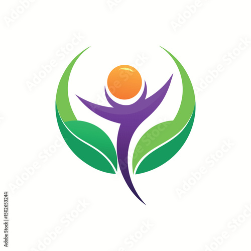 herbals medical logo design