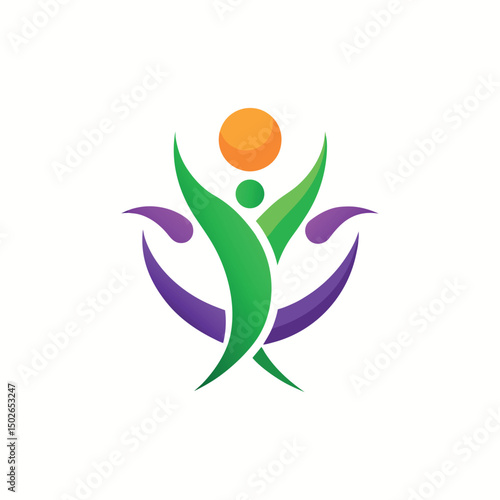herbals medical logo design