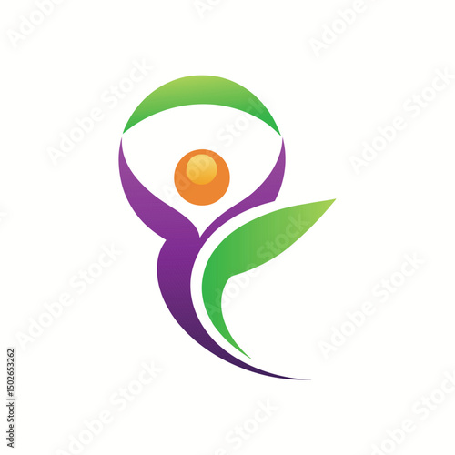 herbals medical logo design