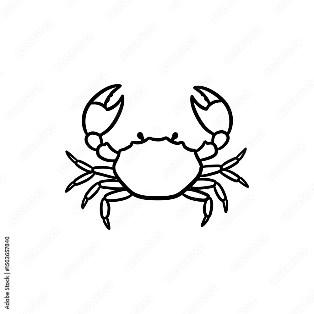 Crab with Claws Icon