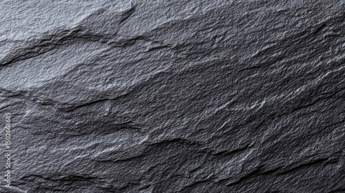 Textured black slate surface with natural stone pattern, showcasing minimalist elegance and raw beauty.
