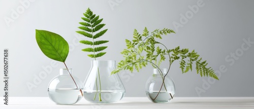 Minimalist Green Plant Decorations
