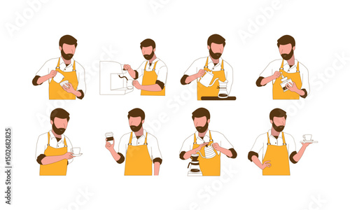 Barista Character Set