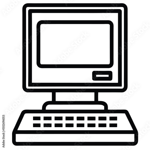 vector computer icon