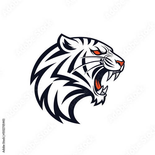 Wallpaper Mural Tiger Logo Torontodigital.ca