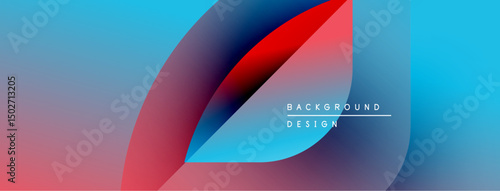 Abstract gradients blend, creating dynamic visual flow. Soft curves intersect, forming modern background design. Colors shift smoothly.