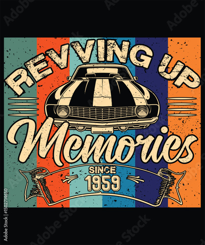 Revving Up Memories Graphic Design