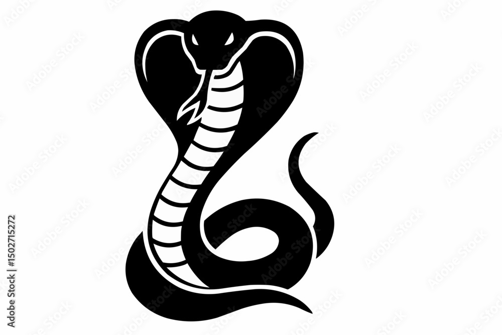 Fototapeta premium snake vector illustration