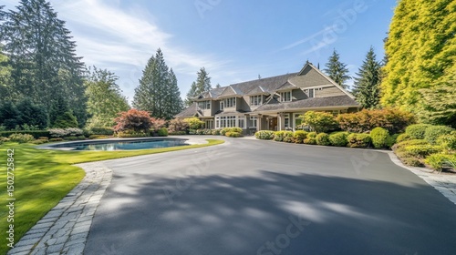 Luxury Home Estate with Landscaped Grounds and Pool