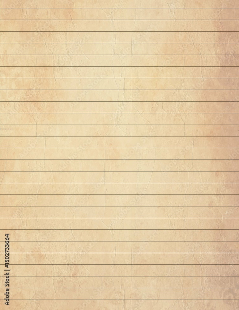 Fototapeta premium old lined aesthetic paper texture background