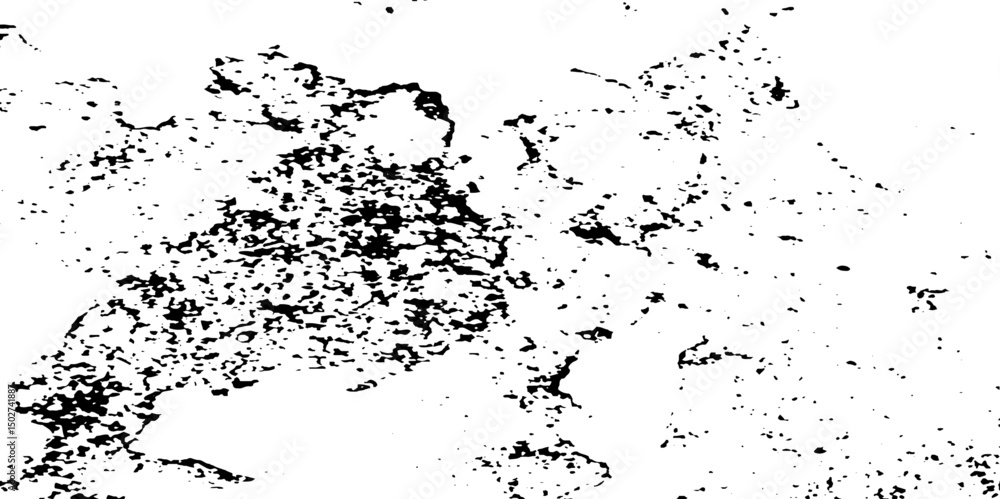 Fototapeta premium old wall concrete damage sketch antique surface grunge urban rusty wall texture. dirty splat black spot and white background. 