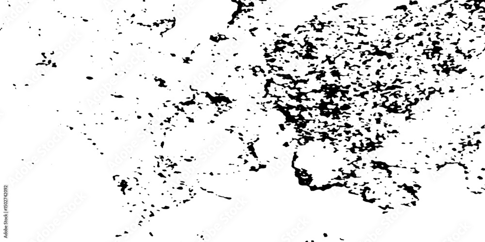 Fototapeta premium old wall concrete damage sketch antique surface grunge urban rusty wall texture. dirty splat black spot and white background. 
