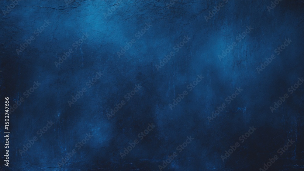 Obraz premium Textured dark blue background, perfect for creating elegant designs, website backgrounds, social media graphics, and product packaging.