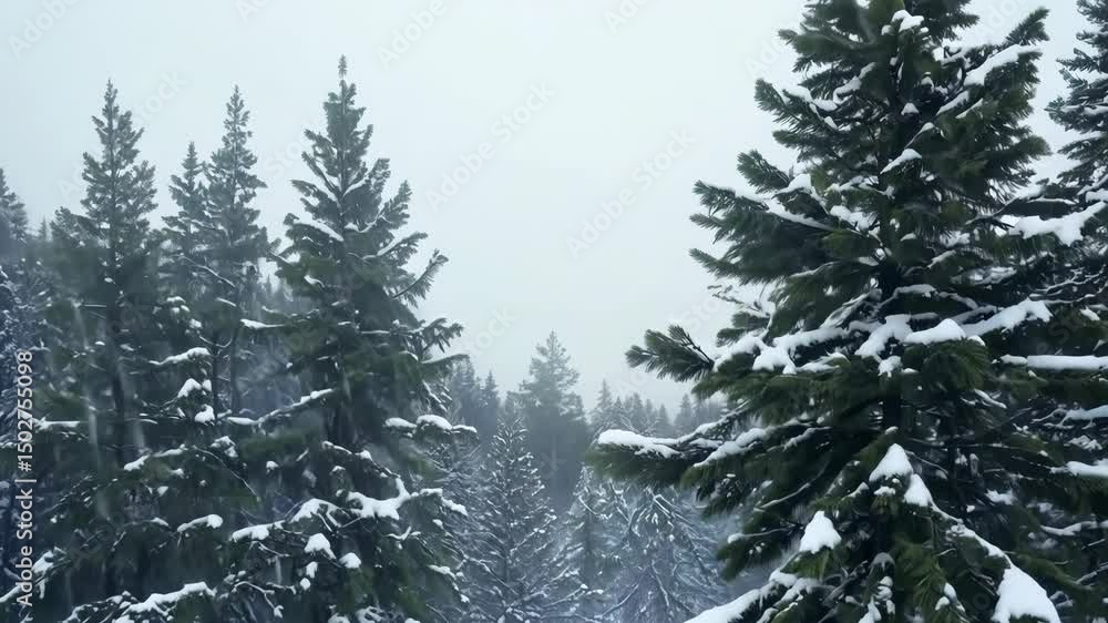Snowy Pine Forest Snowy Pine Forest