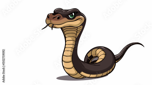 Cartoon Snake Mascots – Dynamic, Expressive, and Fun Reptile Logo Characters